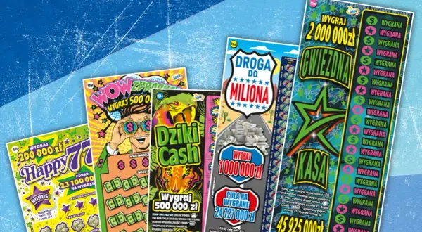 Zdrapki Lotto: dowiedz się, jak grać w zdrapki w aplikacji Lotto i wygrywać! Zobacz różnorodne zdrapki z atrakcyjnymi nagrodami.